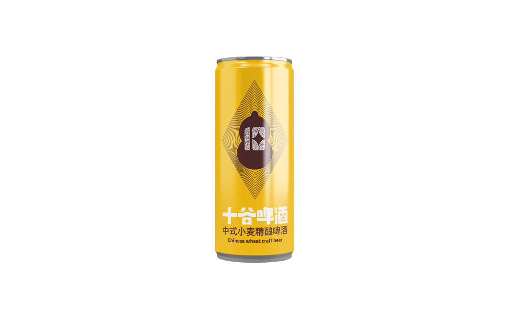 十谷啤酒｜云纹福禄·纤体·金莲 8°P 330ml 罐装